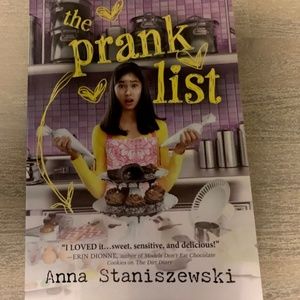 The Prank List by Anna Staniszewski --- USED